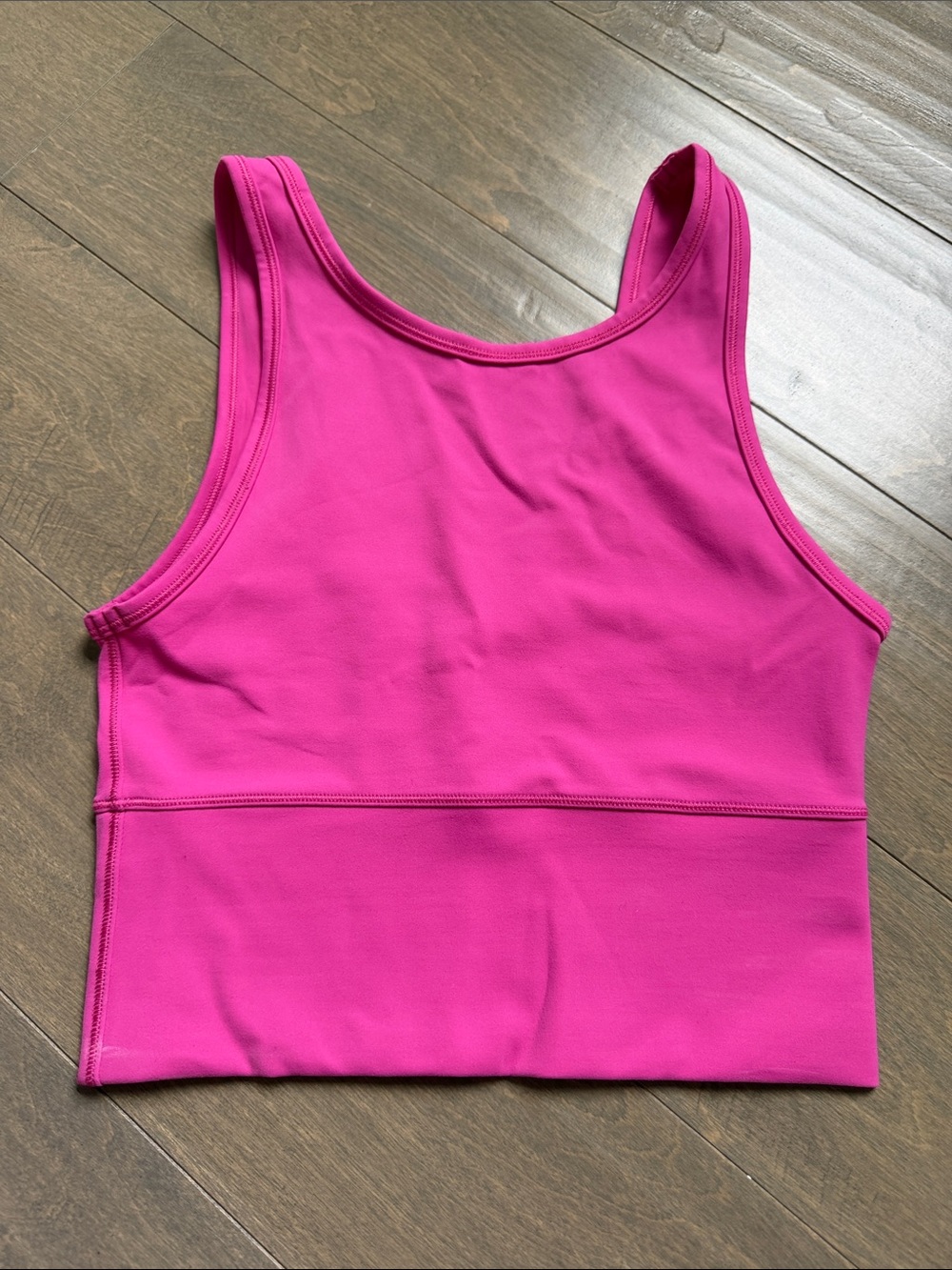 lululemon athletica Hot Pink Crop Tank